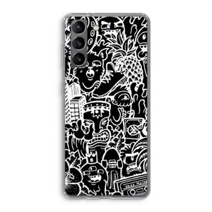 Vexx Black Mixtape: Samsung Galaxy S21 Transparant Hoesje