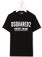 DSQUARED2 KIDS t-shirt à logo imprimé - Noir - thumbnail