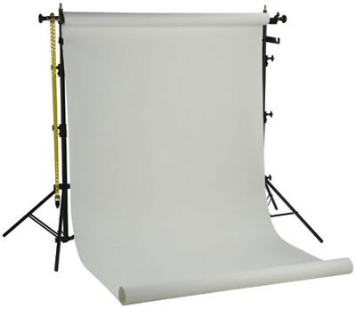 Falcon eyes achtergrond systeem spk-1w incl. 1 rol wit 1,35x11 m