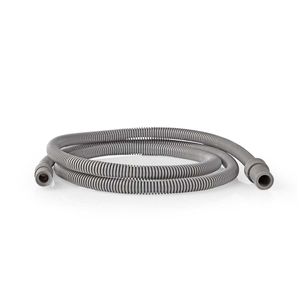Nedis Afvoerslang | 8 mm | 10 mm | 1.5 m | Grijs | 1 stuks - DROH0810SSP15 DROH0810SSP15