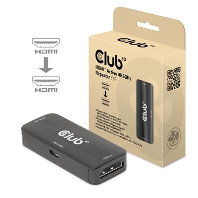 club3D CAC-1307 Repeater HDMI, Micro-USB
