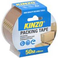 Verpakkingstape - bruin - 48mm x 50m - verpakkingsbenodigdheden voor kantoor/thuis   -