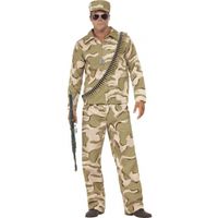 Desert trooper verkleedkleding voor heren 52-54 (L)  -