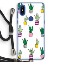 Sanseveria: Xiaomi Mi Mix 3 Transparant Hoesje met koord
