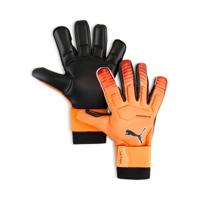 PUMA Ultra Ultimate Hybrid Keepershandschoenen Oranje Zilver Zwart