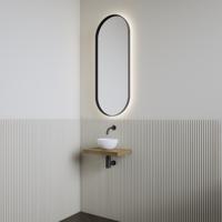 Fonteinset | BWS Leto | Planchet Castle Brown | Waskom Mat Wit