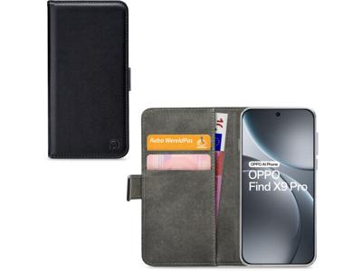 Mobilize Mobilize Classic Gelly Wallet Book Case OPPO Find X9 Pro Black