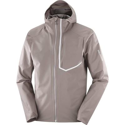 Salomon Bonatti trail jacket heren - GRIJS - Heren