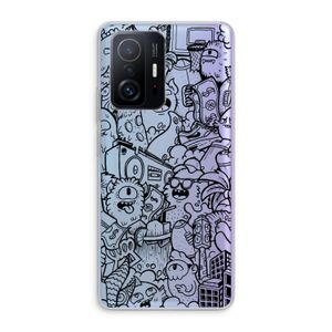 Vexx Black City : Xiaomi 11T Transparant Hoesje