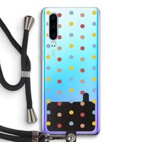 Bollen: Huawei P30 Transparant Hoesje met koord