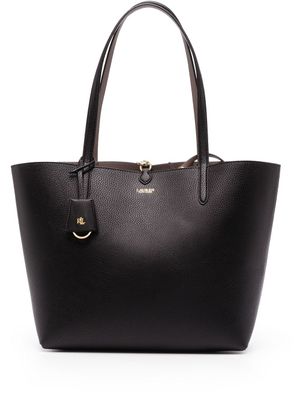 Lauren Ralph Lauren sac cabas en cuir artificiel - Noir