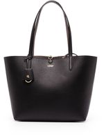 Lauren Ralph Lauren sac cabas en cuir artificiel - Noir