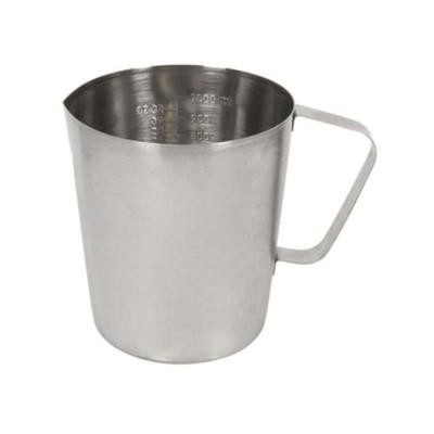 Maatbeker rvs mat 1L