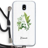 Green Brush: Samsung Galaxy J5 (2017) Transparant Hoesje met koord