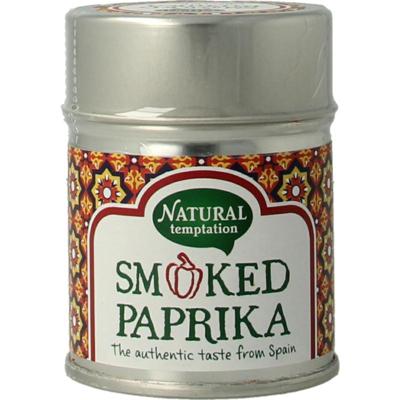Nat Temptation Smoked paprika blikje bio Nat Temptation Smoked paprika blikje bio