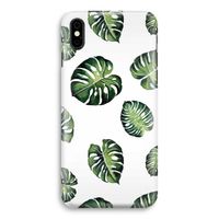 Tropische bladeren: iPhone Xs Volledig Geprint Hoesje Tropische bladeren: iPhone Xs Volledig Geprint Hoesje