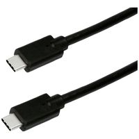 ROLINE GREEN USB 3.2 Gen 2x2 kabel, C-C, M/M, 4K UHD-1, 20Gbit/s, Emark, 100W, zwart, 0,5 m - thumbnail