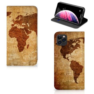 Apple iPhone 11 Pro Max | Book Cover | Wereldkaart