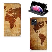 Apple iPhone 11 Pro Max | Book Cover | Wereldkaart