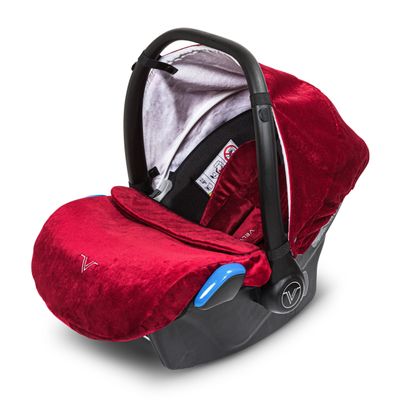 Velvett autostoel - Red Velvett - Red Velvett