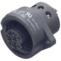 binder 09-4220-00-07 Ronde connector Flensbus Totaal aantal polen: 6 + PE Serie (ronde connectoren): 693 1 stuk(s)