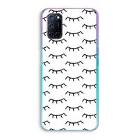 Wimpers: Oppo A72 Transparant Hoesje