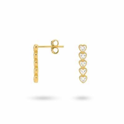 Dames oorbellen 24KAE 42498Y Gouden