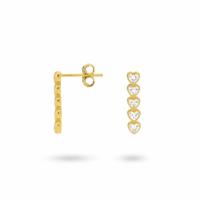 Dames oorbellen 24KAE 42498Y Gouden