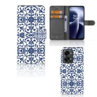 OnePlus Nord 2T Hoesje Flower Blue