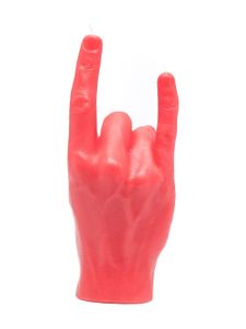 CandleHand bougie Hand Gesture You Rock - Rouge