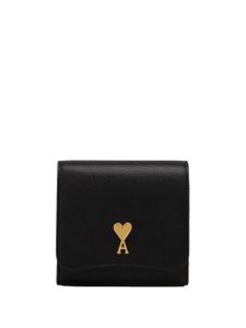 AMI Paris pochette Paris Paris en cuir - Noir