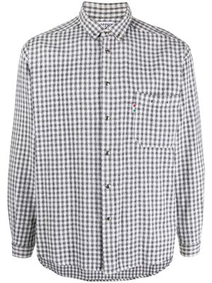 Moschino Pre-Owned chemise à carreaux (années 1990) - Noir