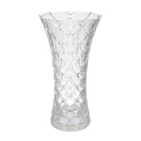Bloemenvaas - helder glas - D16 x 30 cm - thumbnail