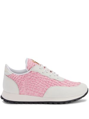 Giuseppe Zanotti baskets Jimi Running - Rose