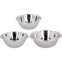 Keuken mengkommen - beslagkommen set - RVS - 20-22-24 cm