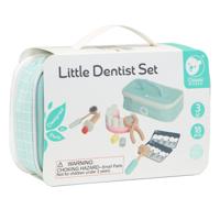 Classic World world houten tandarts set in opbergtas