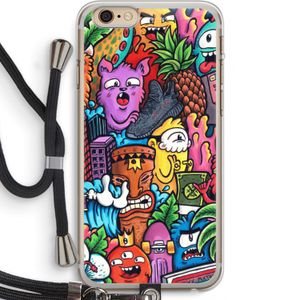 Vexx Mixtape: iPhone 6 PLUS / 6S PLUS Transparant Hoesje met koord