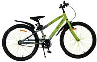 Volare 24 inch fiets rockey remnaaf groen/grijs 42410