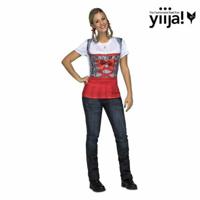 Kostuums voor Volwassenen My Other Me Oktoberfest Lady Rood Maat L