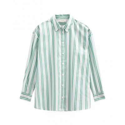 FreeQuent - Groen | Dames | Blouse | Groen | XXL | regular | Kamst mode