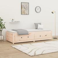Slaapbank zonder matras 80x200 cm massief grenenhout