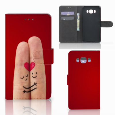 Samsung Galaxy J7 2016 | Wallet Case | met Pasjes | Liefde - Origineel Romantisch Cadeau Samsung Galaxy J7 2016 | Wallet Case | met Pasjes | Liefde - Origineel Romantisch Cadeau