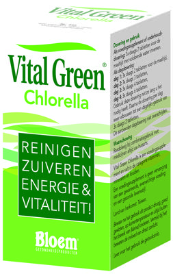 Bloem Vital Green Chlorella Reinigen/Energie 200Tabletten