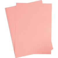 Creativ Company Karton, a4, vel 210x297 mm, 210 gr, donkerroze, 10 vel/ 1 doos