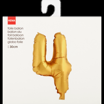 HEMA Folie Ballon 4 30cm bij Jumbo