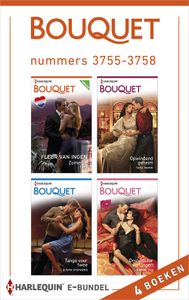 Bouquet E-bundel nummers 3755-3758 (4-in-1) - Fleur van Ingen, Tara Pammi, Susan Stephens, Maggie Cox - ebook