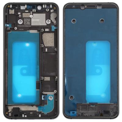 Middelste frame bezel plaat voor Galaxy A6s (zwart)