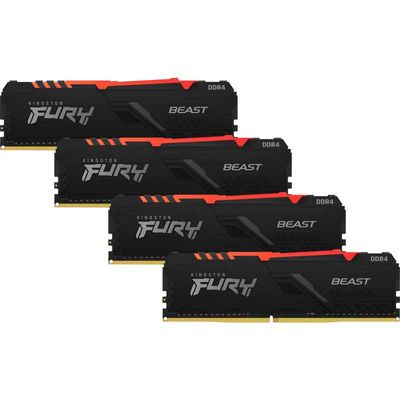 64 GB DDR4-3600 Quad-Kit Werkgeheugen