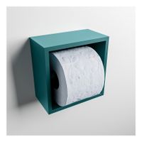 Mondiaz EASY Toiletrolhouder solid surface in- en opbouw 16x16 cm kleur Smag