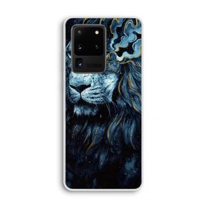 Darkness Lion: Samsung Galaxy S20 Ultra Transparant Hoesje